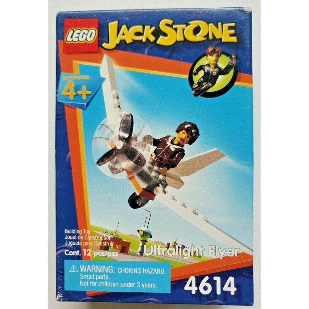 2006 New LEGO Jack Stone 4614 Ultralight Flyer Sealed SH4